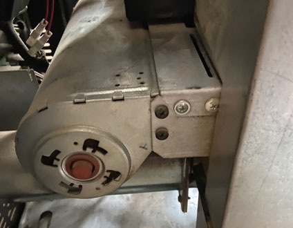 Réalisation d'un changement de ventilateur d’air